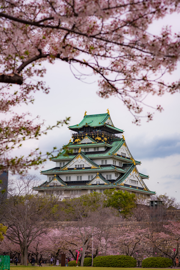 osaka castle japan 1016